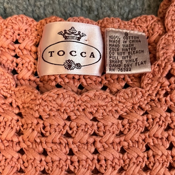 Tocca Pink Tank Sweater - Picture 2 of 2